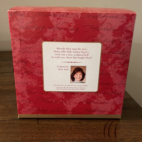 2001 Hallmark Jolly Santa Bells - Picture 6 of 6